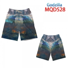 Godzilla Movie 3D Print Casual Short Pants