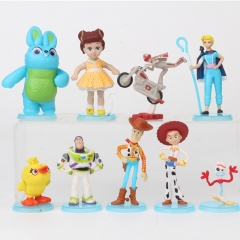 Toy Story Cartoon Cosplay Collection Model Toy Anime PVC Figure 9piece/set