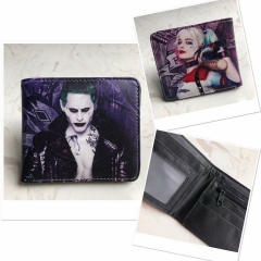 Suicide Squad Movie Anime PU Leather Wallet