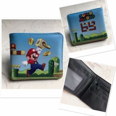 Super Mario Bro Game Anime PU Leather Wallet