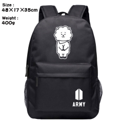 K-POP BTS Bulletproof Boy Scouts star backpack bag