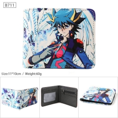 Yu Gi Oh Cartoon Cosplay PU Purse Folding Anime Short Wallet