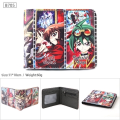 Yu Gi Oh Cartoon Cosplay PU Purse Folding Anime Short Wallet