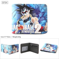 Dragon Ball Z Cartoon Cosplay PU Purse Folding Anime Short Wallet