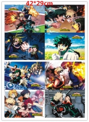My Hero Academia Anime Posters Set(8pcs a set)