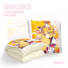 The Helpful Fox Senko-san Soft  Pillow Cartoon PP Cotton Blanket Stuffed Pillow