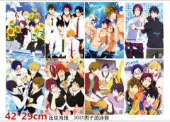 Free! Cartoon Fancy Anime Posters Set(8pcs a set)