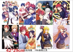 Shokugeki no Soma Anime Posters Set(8pcs a set)