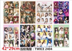 K-POP TWICE Star Posters Set(8pcs a set)