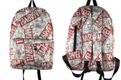 Marvel Students Anime Nylon Waterproof Cloth Backpack Bag