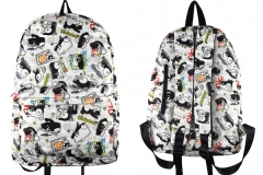 Dangan Ronpa Students Anime Nylon Waterproof Cloth Backpack Bag