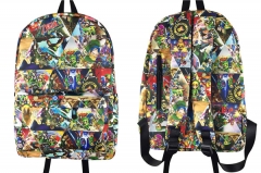 The Legend of Zelda Students Anime Nylon Waterproof Cloth Backpack Bag