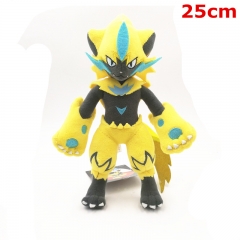 Pokemon Zeraora Cartoon Character Collection Doll Anime Plush Toy