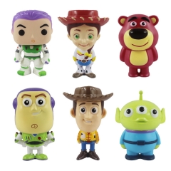 Toy Story Movie Cosplay Collection Model Toy Anime PVC Figure (6pcs/set)