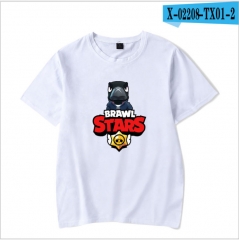 BRAWL STARS Cartoon Wholesale Printed Anime Short Sleeve T Shirt