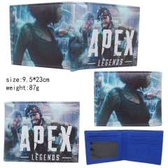 Apex Legends Game Cartoon Cosplay PU Folding Purse Anime Wallet