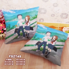 Teasing Master Takagi-san Anime Character Cartoon Square Pillow