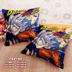 Dragon Ball Z Anime Character Cartoon Square Pillow