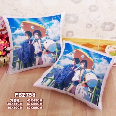Tenkinoko Weathering with You Anime Character Cartoon Square Pillow