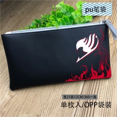 Fairy Tail Cosplay Cute Cartoon Pattern For Student Anime Pencil Bag