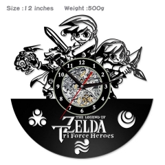 The Legend Of Zelda PVC Anime Wall Clock