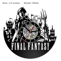Final Fantasy PVC Anime Wall Clock