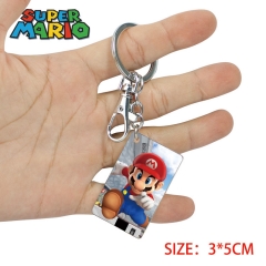 Super Mario Bro Anime Acrylic Keychain