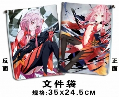 Guilty Crown Cosplay Cartoon For Student Office File Holder Anime File Pocket