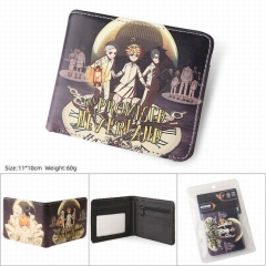 The Promised Neverland Cartoon Cosplay PU Folding Purse Anime Wallet