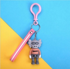 Sesame Street kaws Tide Brand Elephant Gray-1 Unisex Keychain Gift Pendant