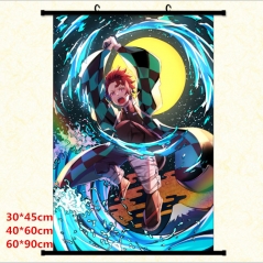 Demon Slayer: Kimetsu no Yaiba Cartoon Wallscrolls Waterproof Anime Wallscrolls