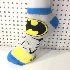 Batman Cotton Cosplay Cartoon For Adult Fashion Anime Short Socks