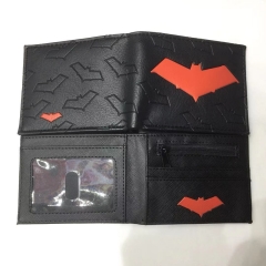 Original DC Batman Movie Cosplay PU Leather Coin Purse Anime Wallet
