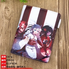 MmiHoYo/Honkai Impact Cartoon Cosplay Purse PU Leather Anime Short Wallet