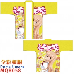Himouto! Umaru-chan Doma Umaru Cosplay Cartoon Colorful Japanese Style Anime Kimono Costume