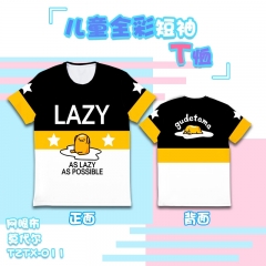 Gudetama Unisex For Kid Modal Material Cartoon Cosplay Anime T shirt