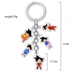 Dragon Ball Z Anime Acrylic Keychain