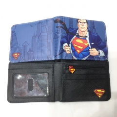DC Comic Superman Movie Colorful PU Leater Wallet and Purse