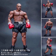 Mike Tyson Movie Cosplay  Cosplay Collection Model Toy Decoration Anime Figure 18cm
