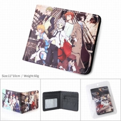 Bungo Stray Dogs Cartoon Anime PU Leather Wallet and Purse