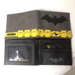 Batman Movie Colorful Short Folding Purse PU Anime Wallet