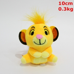 The Lion King Simba Cute Decorative Gift Doll Anime Plush Pendant Toy (10pcs/set)