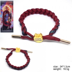 Wonder Woman Jewelry Bangles Weaving Anime Bracelet