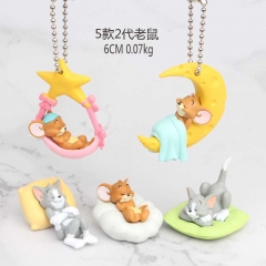 Tom and Jerry Collection Model Toy Anime PVC Figure 5PCS /Set 6CM