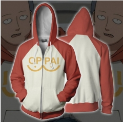 One Punch Man 3D Cosplay Cartoon Hooded Fashion Long Sleeve Hoodie