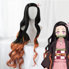 Demon Slayer: Kimetsu no Yaiba Cartoon Cosplay Anime Wig