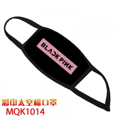 K-POP BLACKPINK Korean Star Custom Design Space Cotton Mask