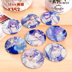Fate/Grand Order Custom Design Pin Cartoon Anime Badge Brooches Set