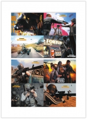 Playerunknown's Battlegrounds Anime Posters Set （8pcs a set)