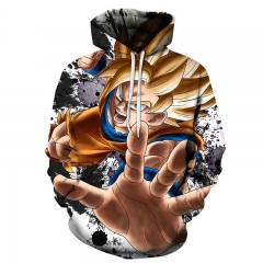 Dragon Ball Z Anime 3D Printed Sweatshirts Anime Hooded Hoodie